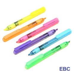 MORRIS JUSTCLICK Chisel Tip Highlighter - Orange